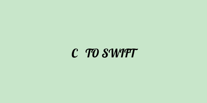 Free AI based c++ to swift code converter Online