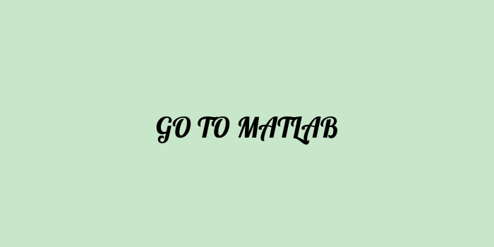 Free AI based go to matlab code converter Online