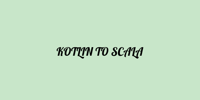Free AI based kotlin to scala code converter Online