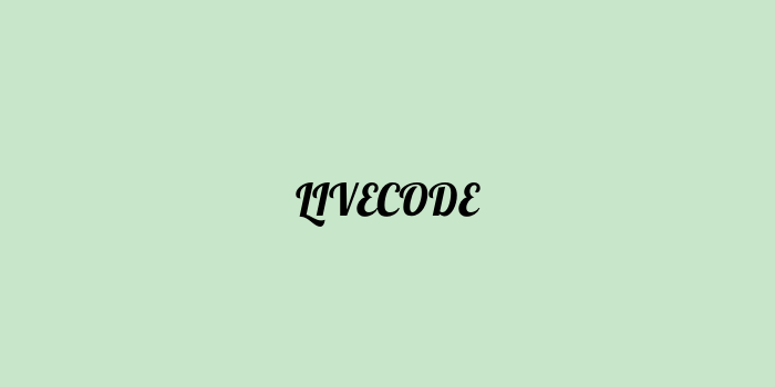 Free AI based LiveCode code generator online