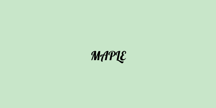 Free AI based Maple code generator online