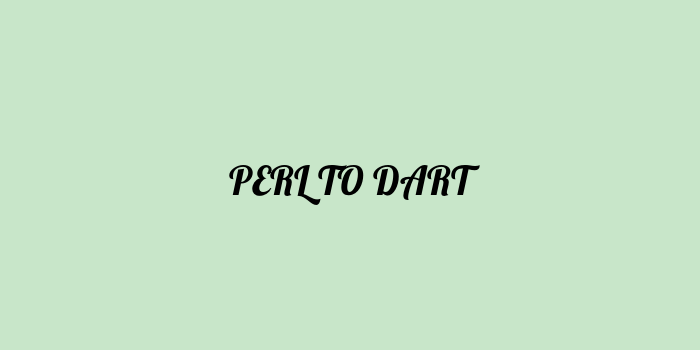 Free AI based perl to dart code converter Online