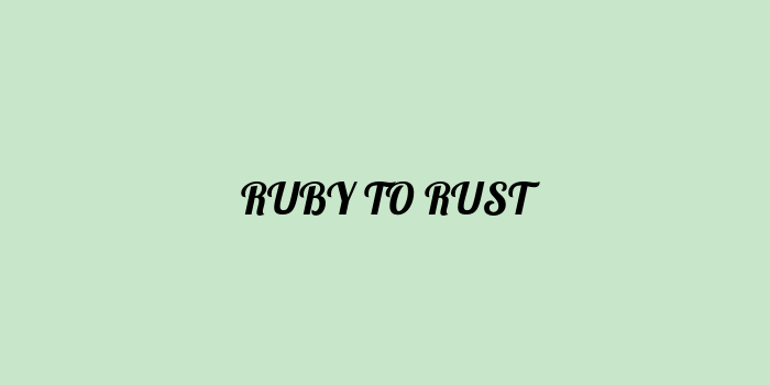 Free AI based ruby to rust code converter Online