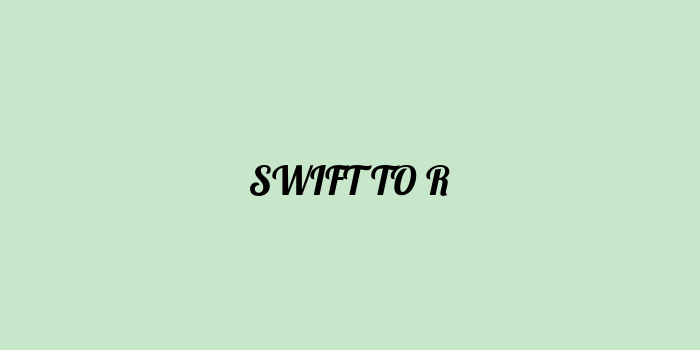 Free AI based swift to r code converter Online