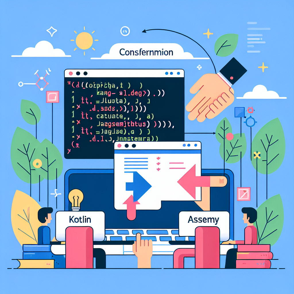 Convert Kotlin to Assembly: Fast, Easy Tool Online - Tool visualization
