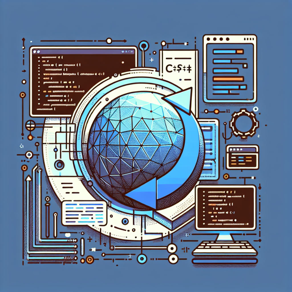 Convert Visual Basic .NET to C++ Effortlessly Online - Tool visualization